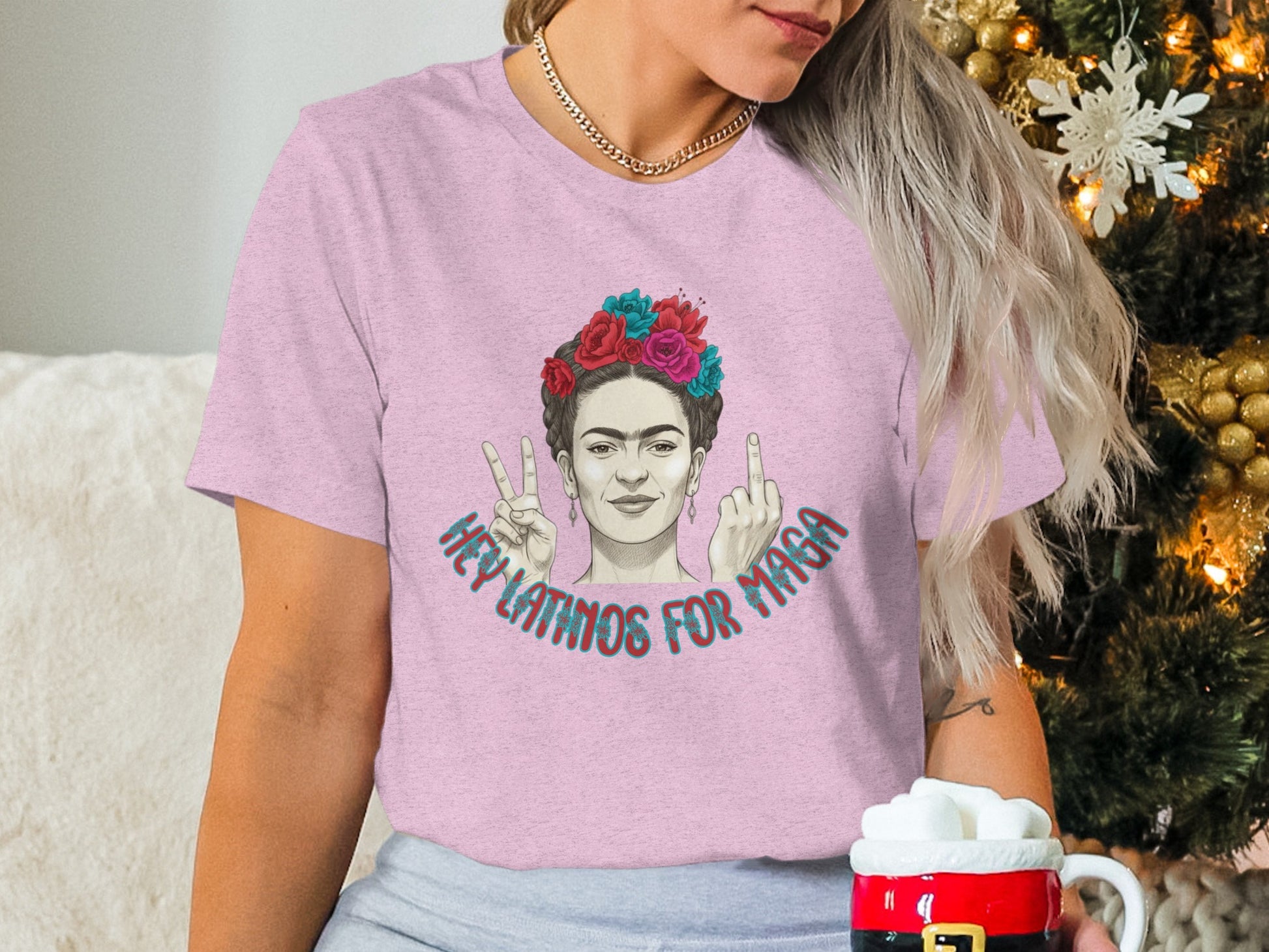 Hey Latinos for Maga T-shirt