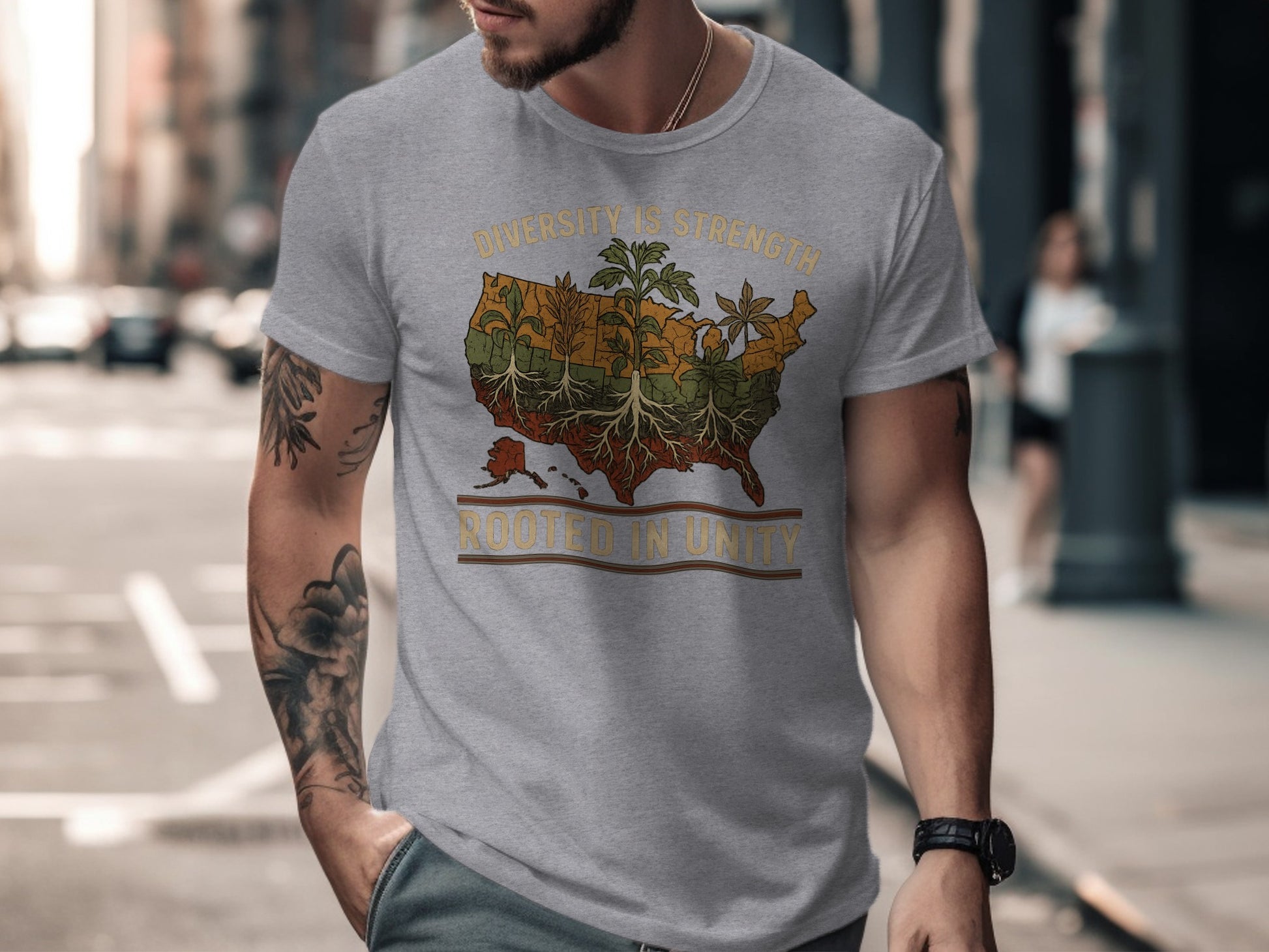 Diversity is Strength Rooted in Unity T-Shirt product type