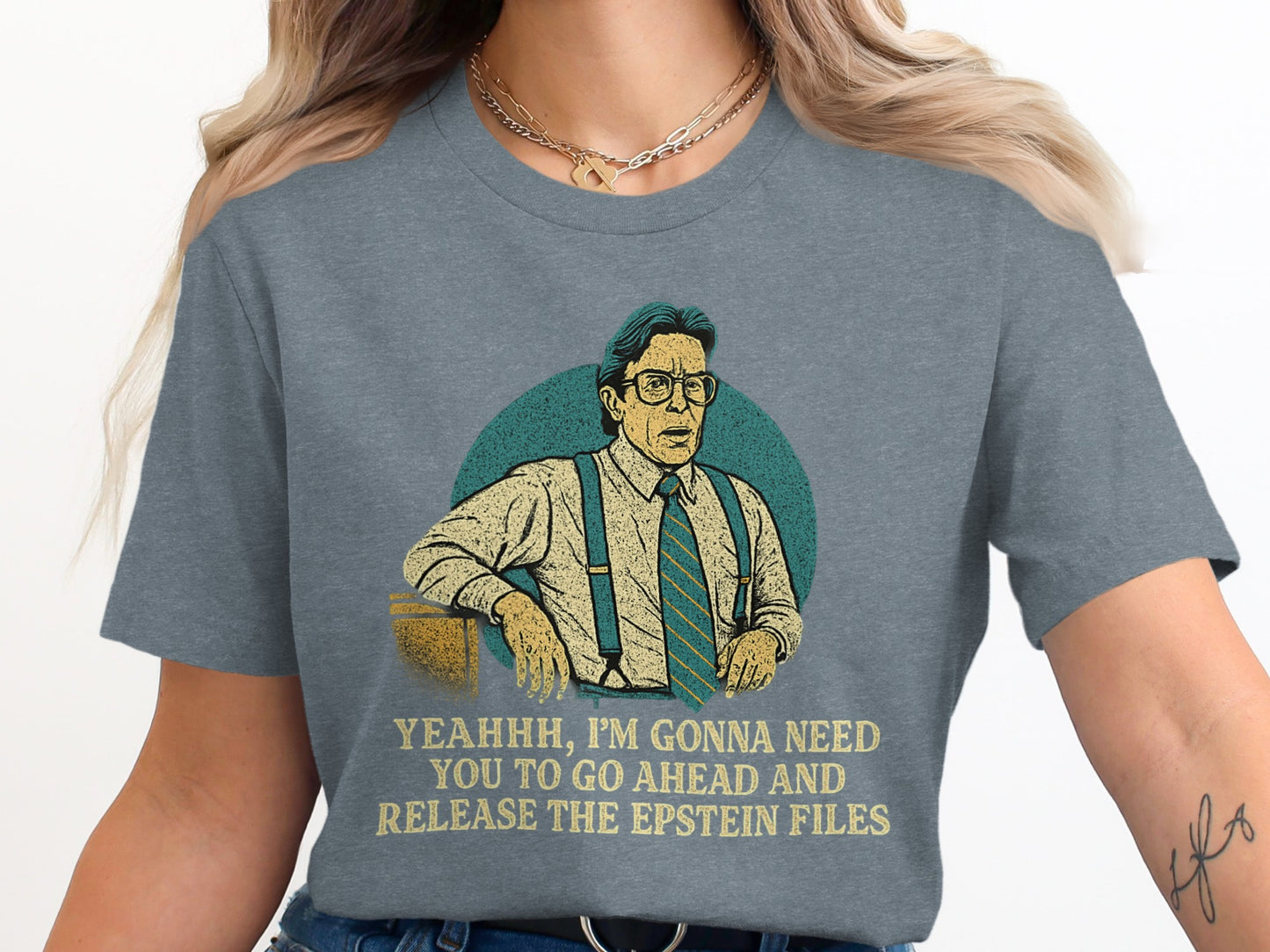 Retro Epstein Files Graphic T-Shirt product