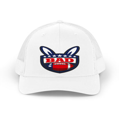 Patriotic BAD Logo Sports Cap Ideal for All Seasons