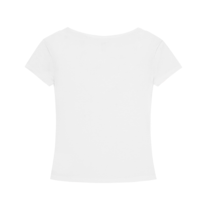 FDT Frida Tee Tencel Slim Fit V-Neck T-Shirt