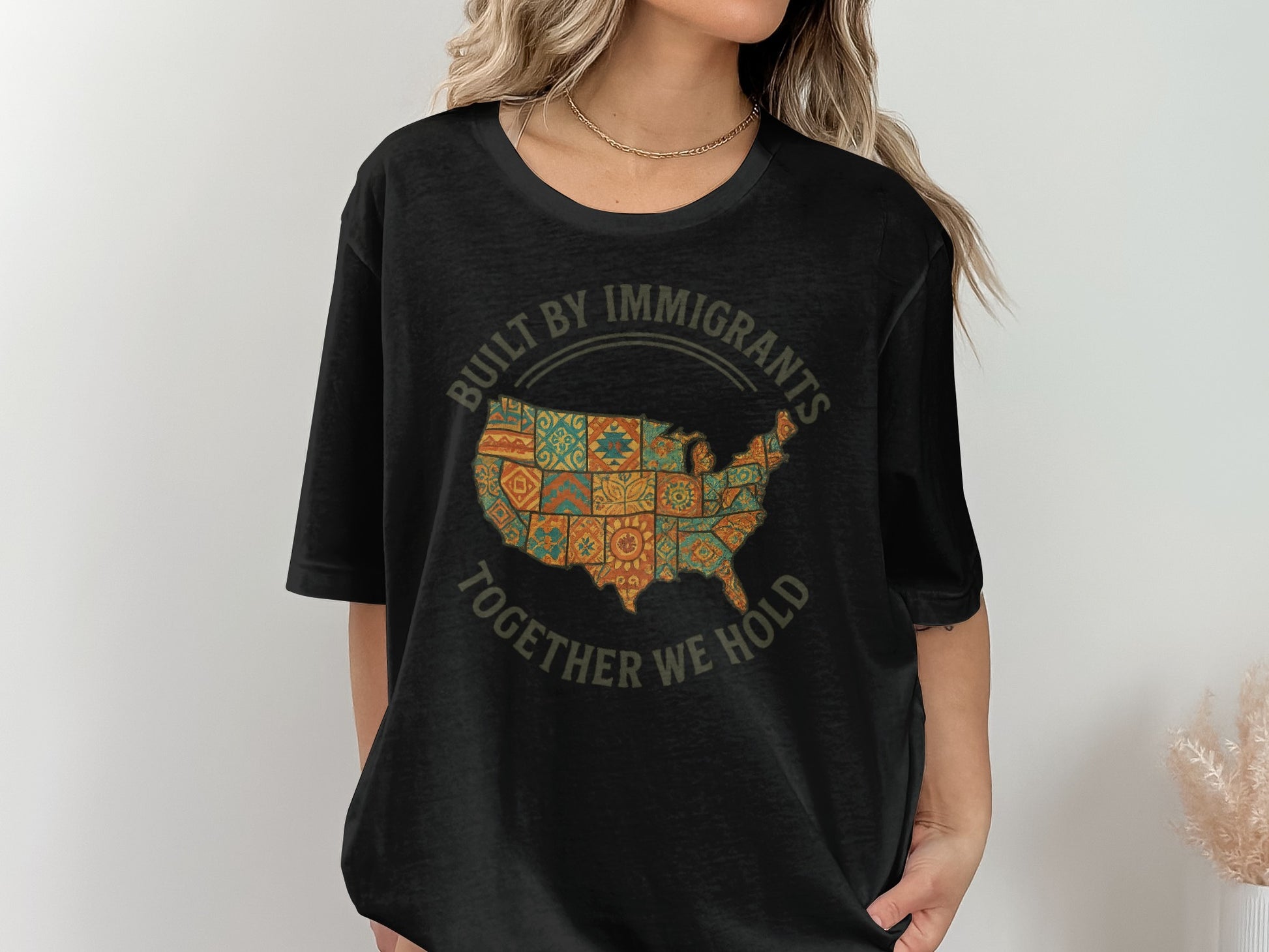 Built By Immigrants Together We Hold T-shirt product type