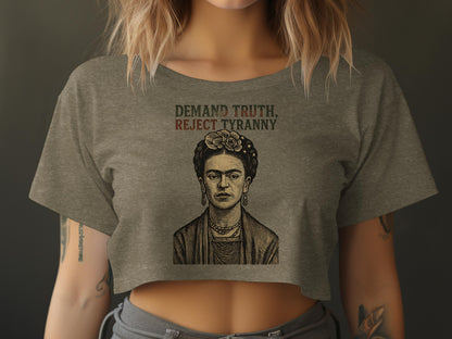 Demand Truth Reject Tyranny Graphic Tee product