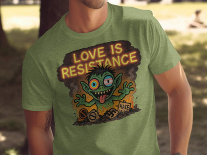 Love Is Resistance Graphic Printed T-Shirt Product