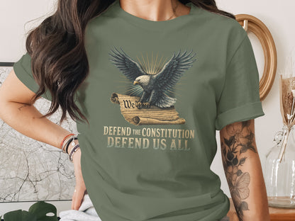 Defend The Constitution Defend Us All T-Shirt