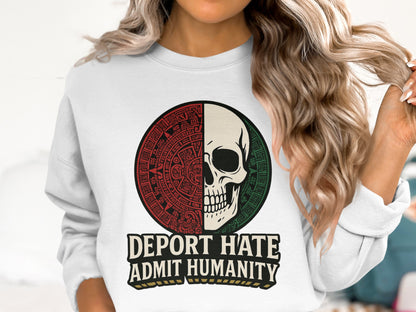 Deport Hate Admit Humanity Sweatshirt product type