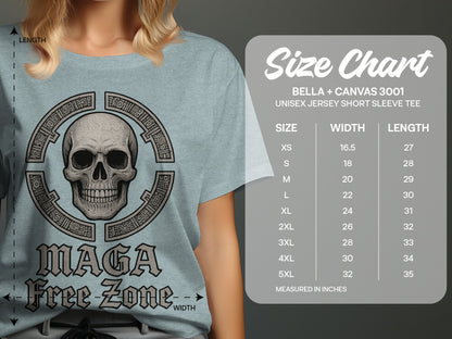 Skull Design Unisex Jersey Short Sleeve Tee