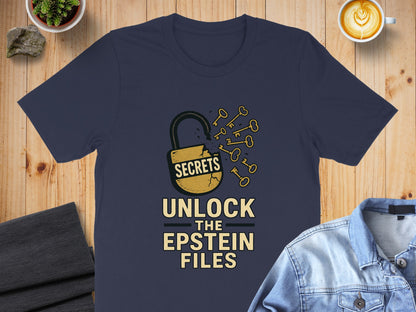 Unlock The Epstein Files Humor Graphic Tee product