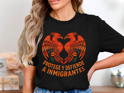 Protect and Defend Immigrants Graphic T-Shirt product type