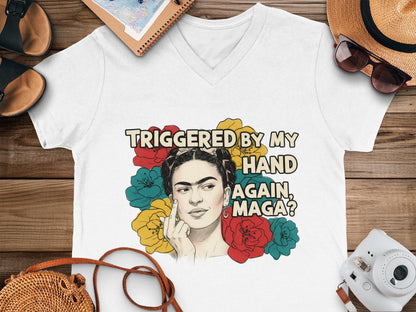 Triggered by My Hand Again Maga? Shirt