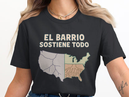 El Barrio Sostiene Todo Graphic T-shirt product