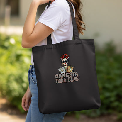 Gangsta Frida Claus Stylish Tote Bag for Everyday Use