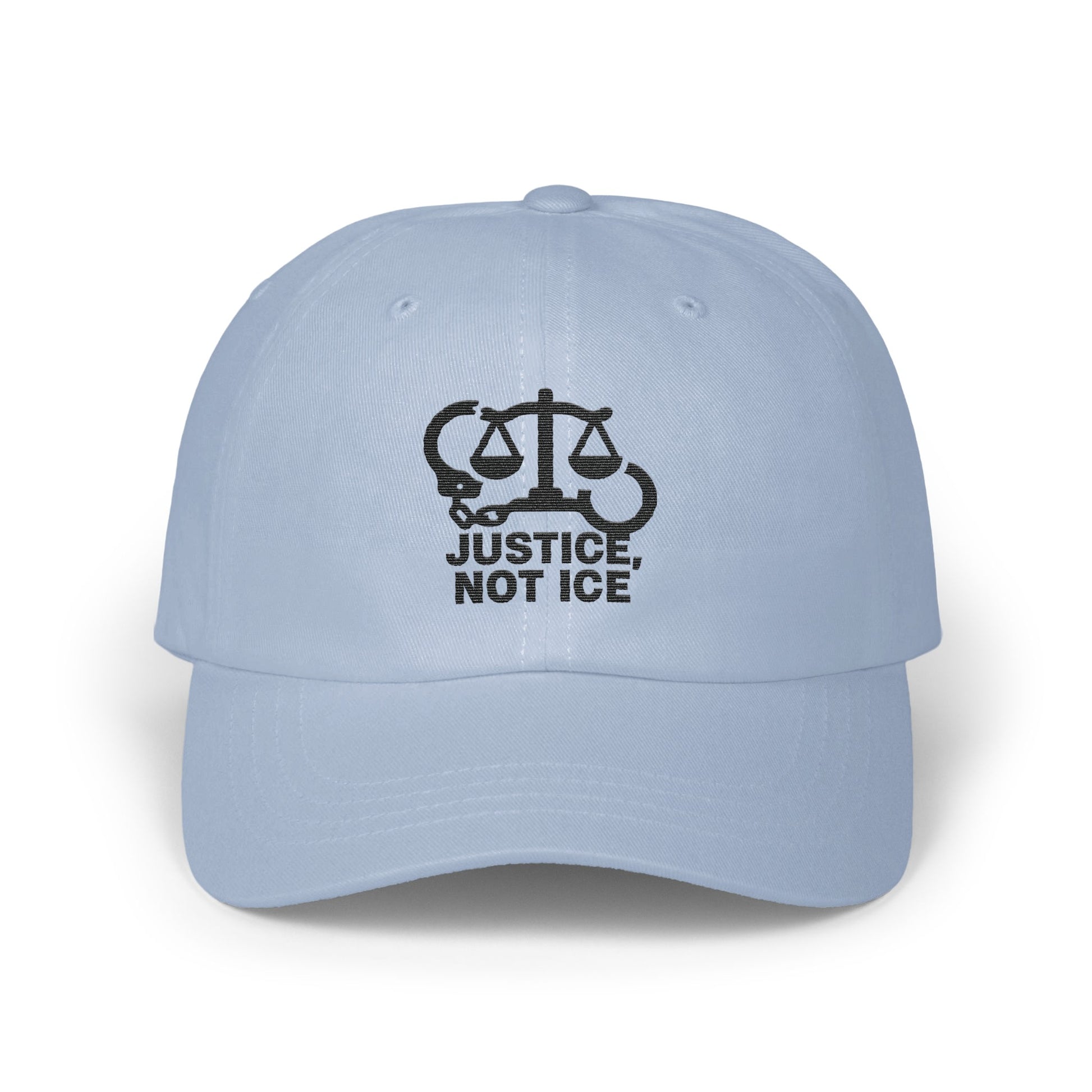 Justice Not Ice Message Embroidered Baseball Cap product
