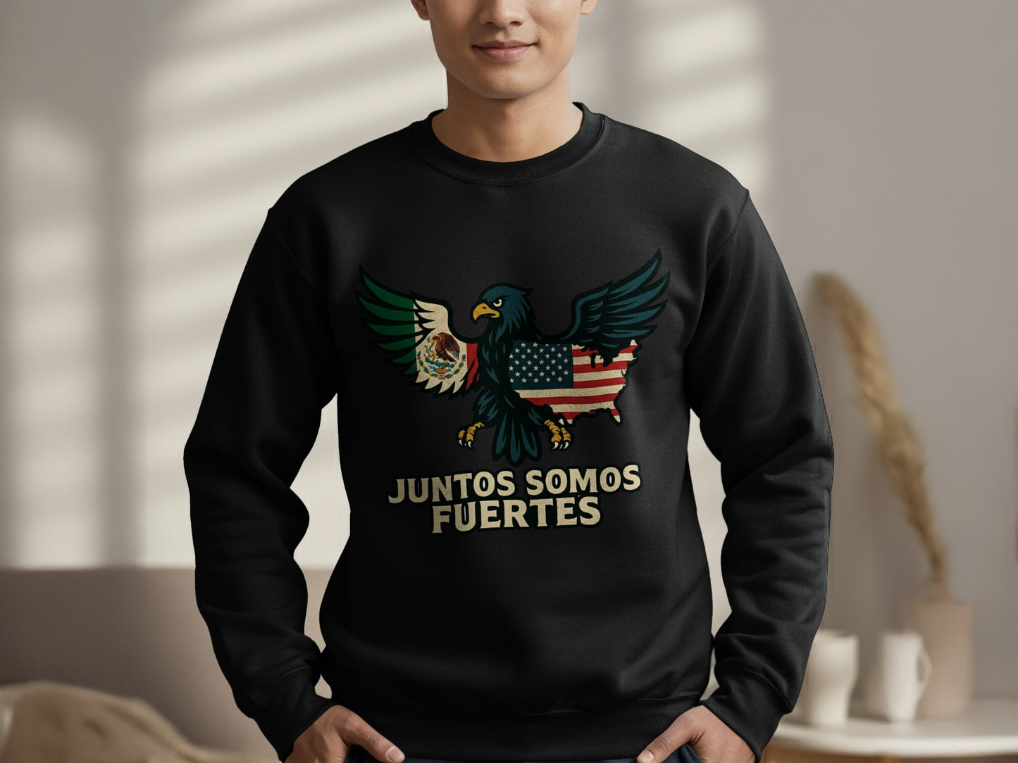 Juntos Somos Fuertes Graphic Print Sweatshirt product type