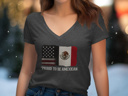 Proud to Be Amexican Flag Graphic Tee Shirt product type