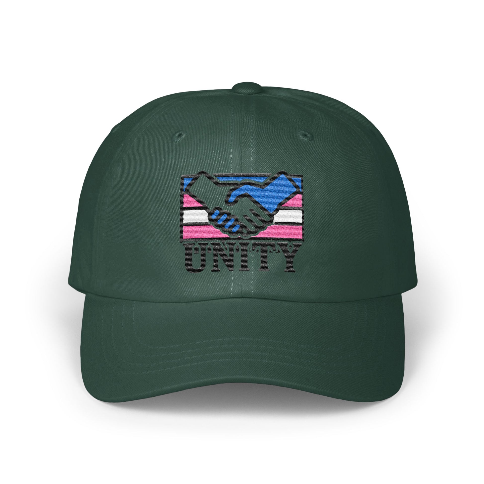 Unity Handshake Embroidered Adjustable Cap product