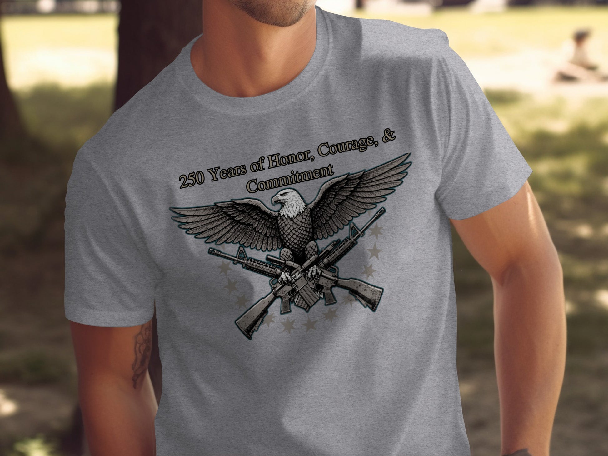 250 Years of Honor Courage and Commitment T-Shirt