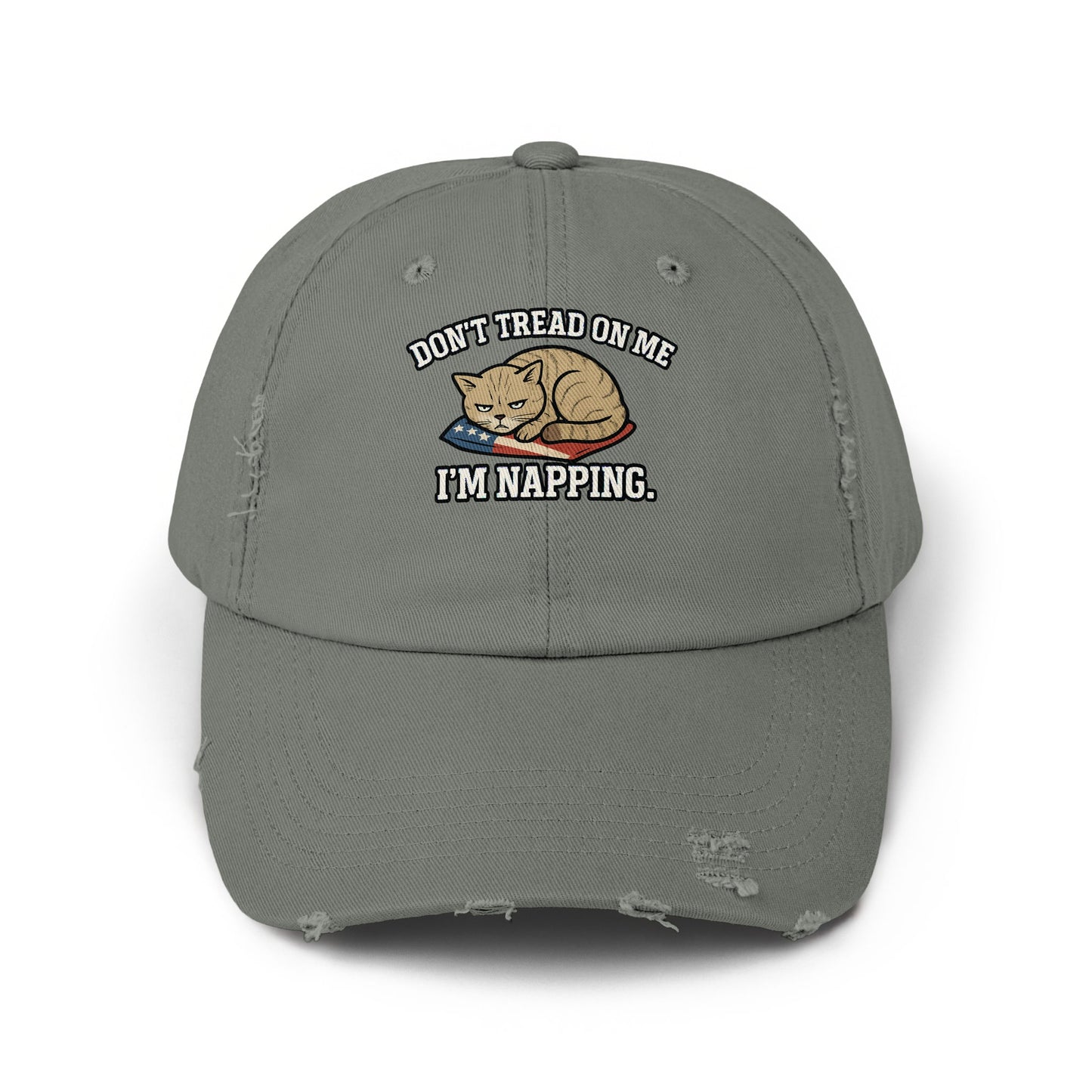 Don't Tread on Me I'm Napping Hat product type