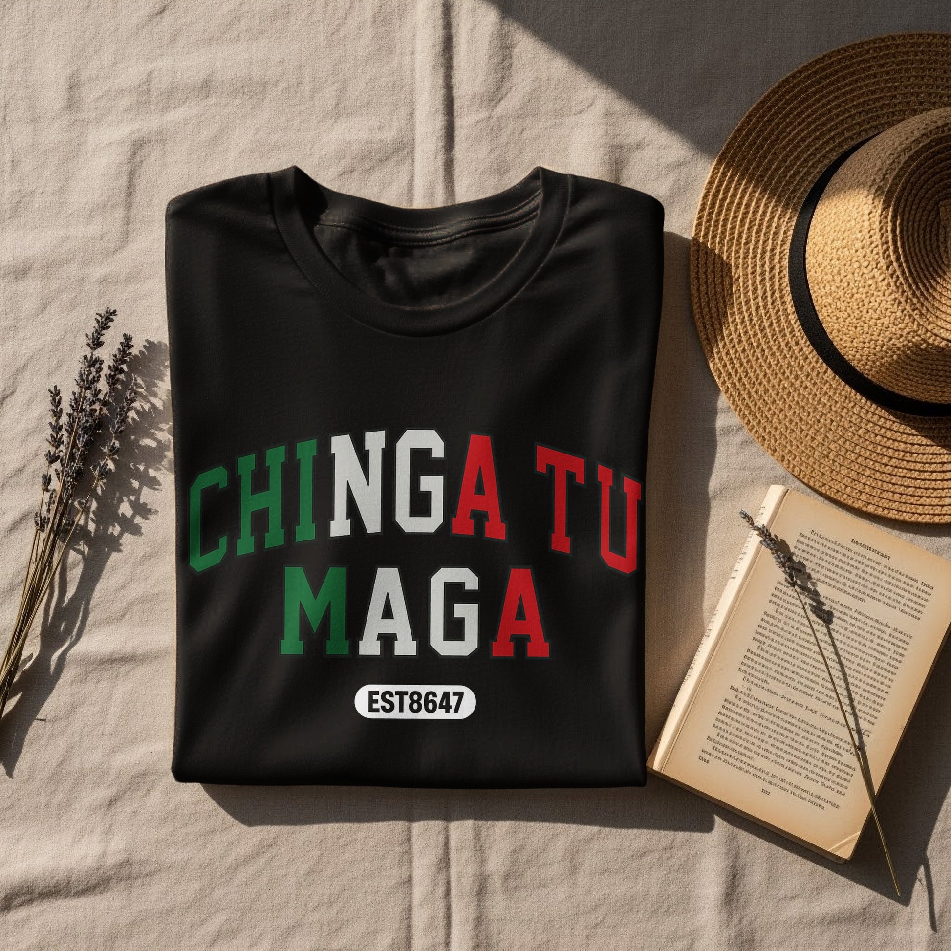 Chingatu Maga Graphic T-Shirt EST8647 design