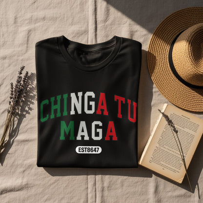 Chingatu Maga Graphic T-Shirt EST8647 design