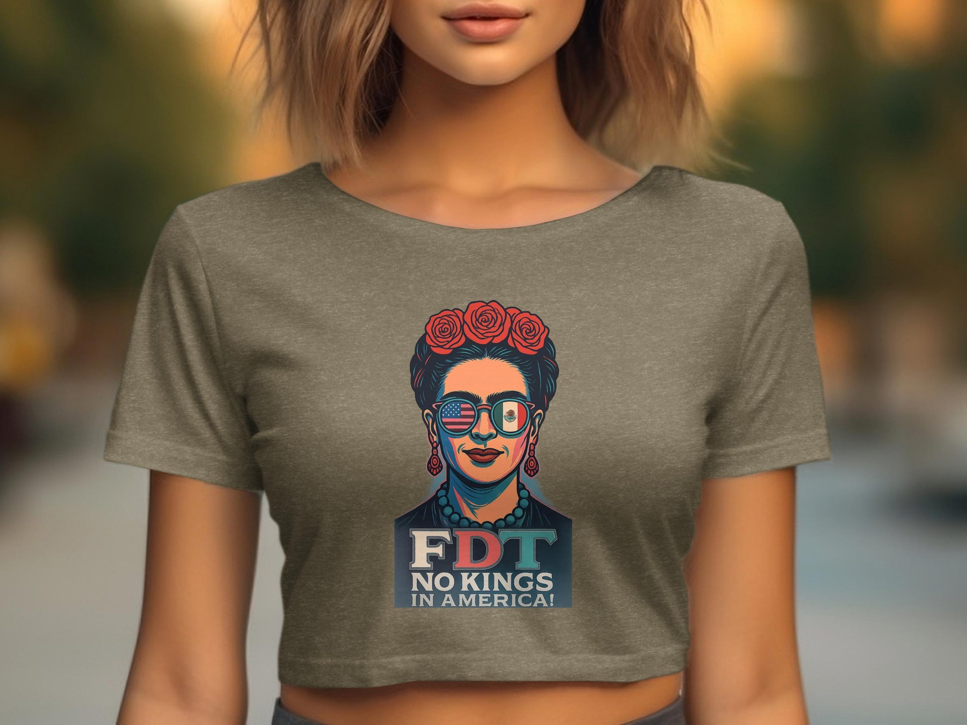 FDT No Kings in America Statement T-shirt product