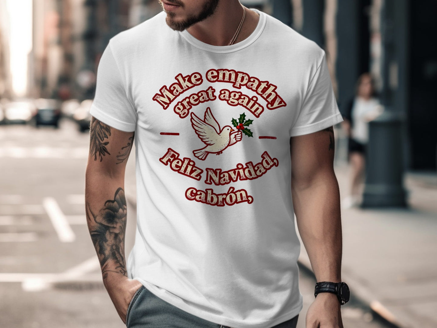 Make Empathy Great Again Feliz Navidad T-Shirt