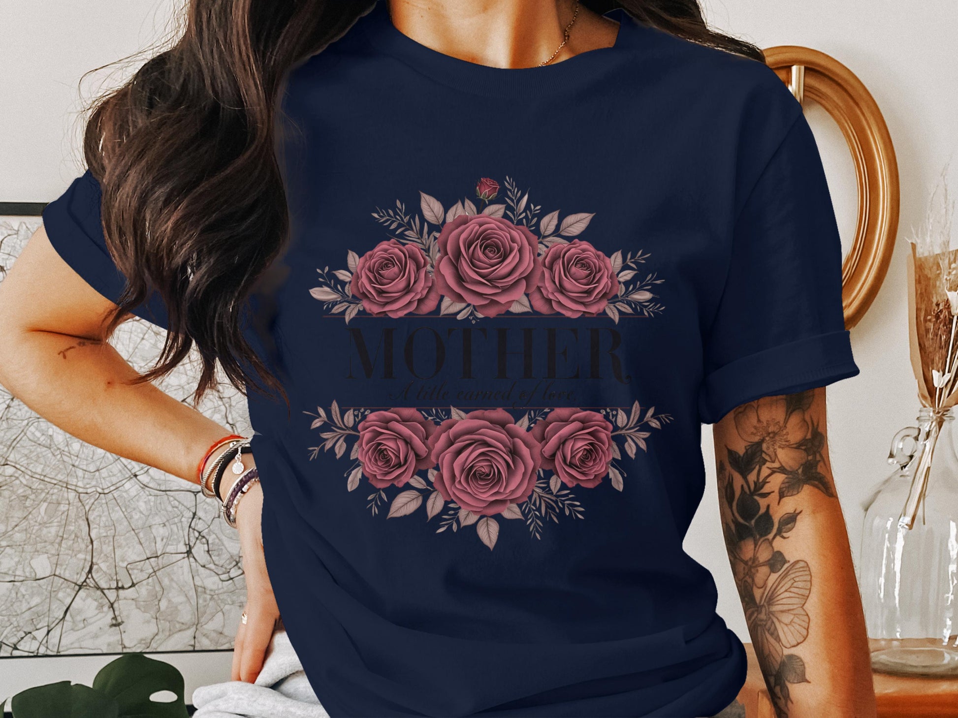 Mother Floral Graphic Printed Shirt product
