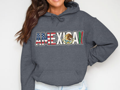 AMEXICAN Graphic Hoodie Casual Trendy Sweatshirt product