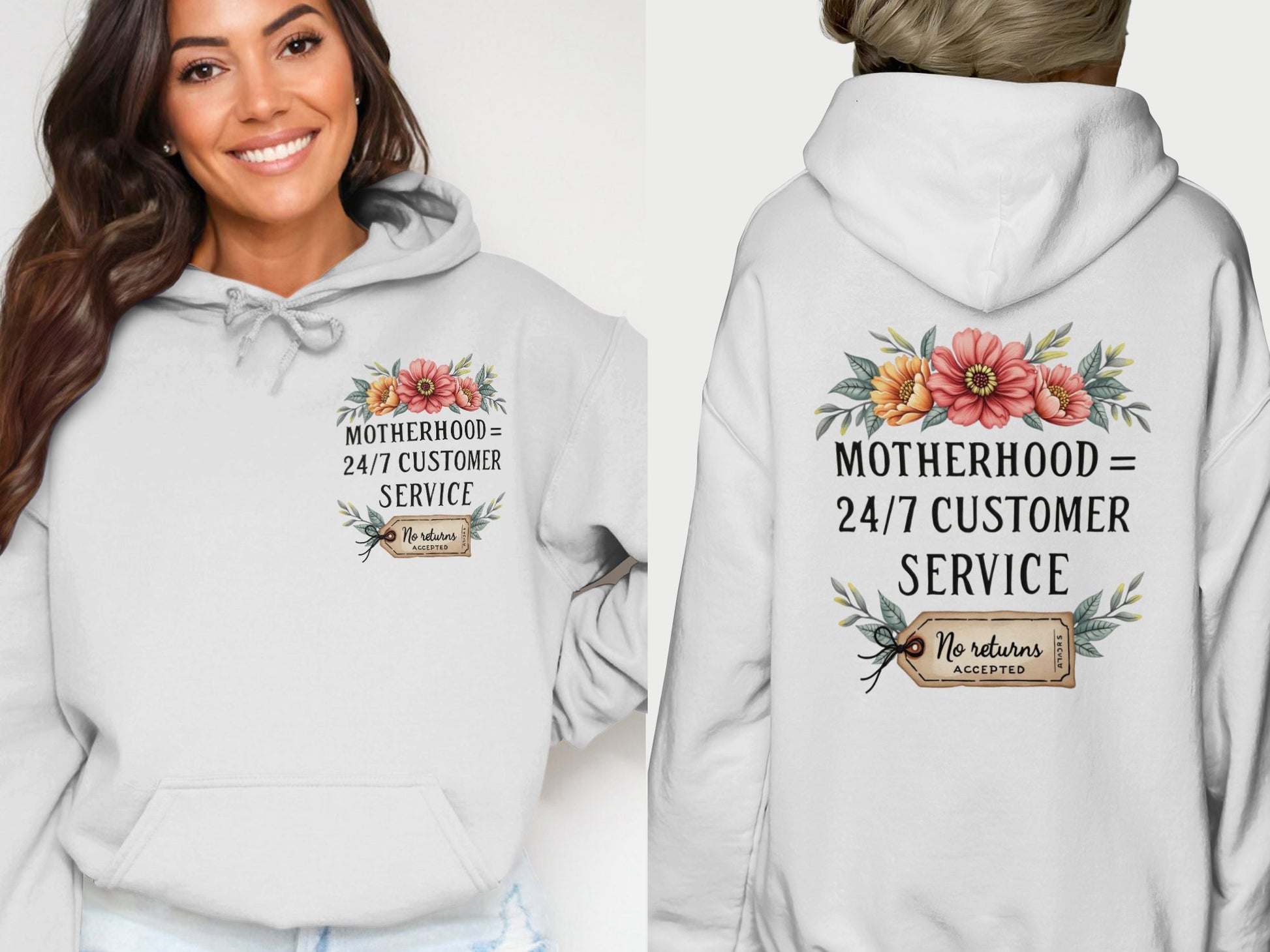 Motherhood 24 7 Customer Service Hoodie product