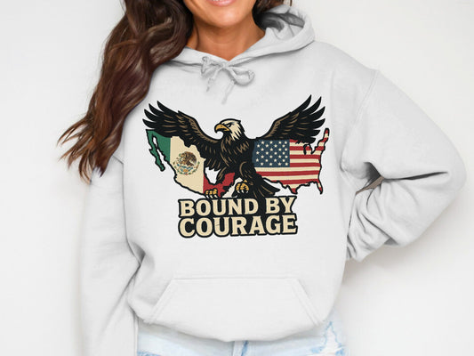 Bound By Courage Eagle Graphic Hoodie product type