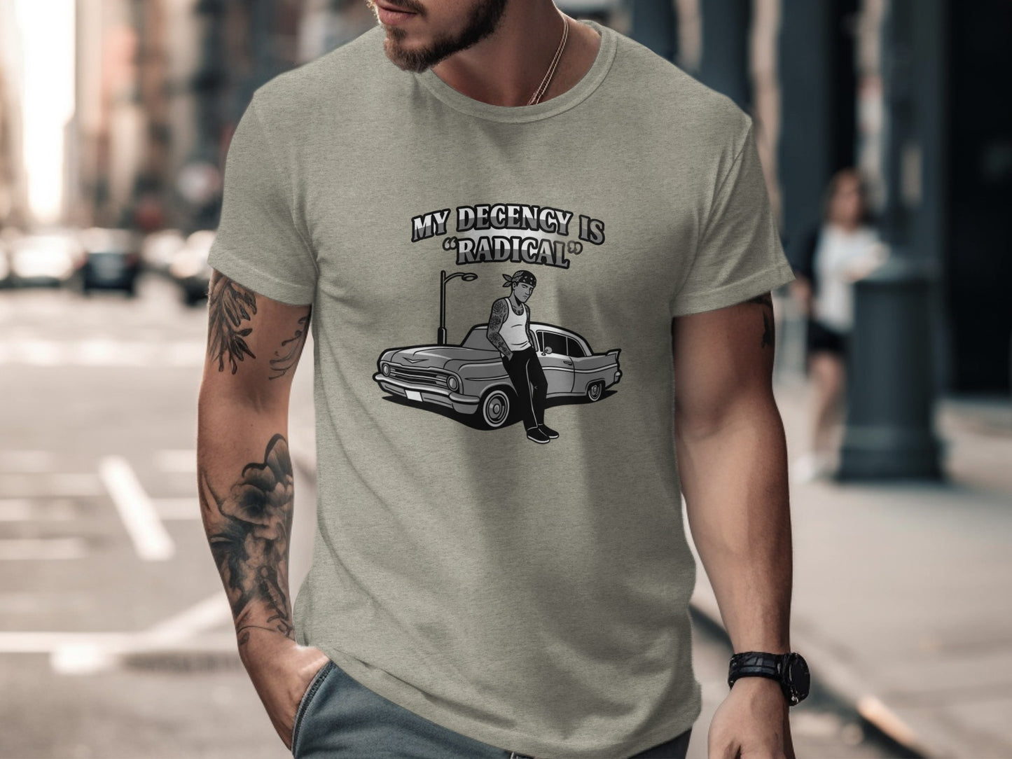 My Decency is Radical Printed Tee Shirt Product