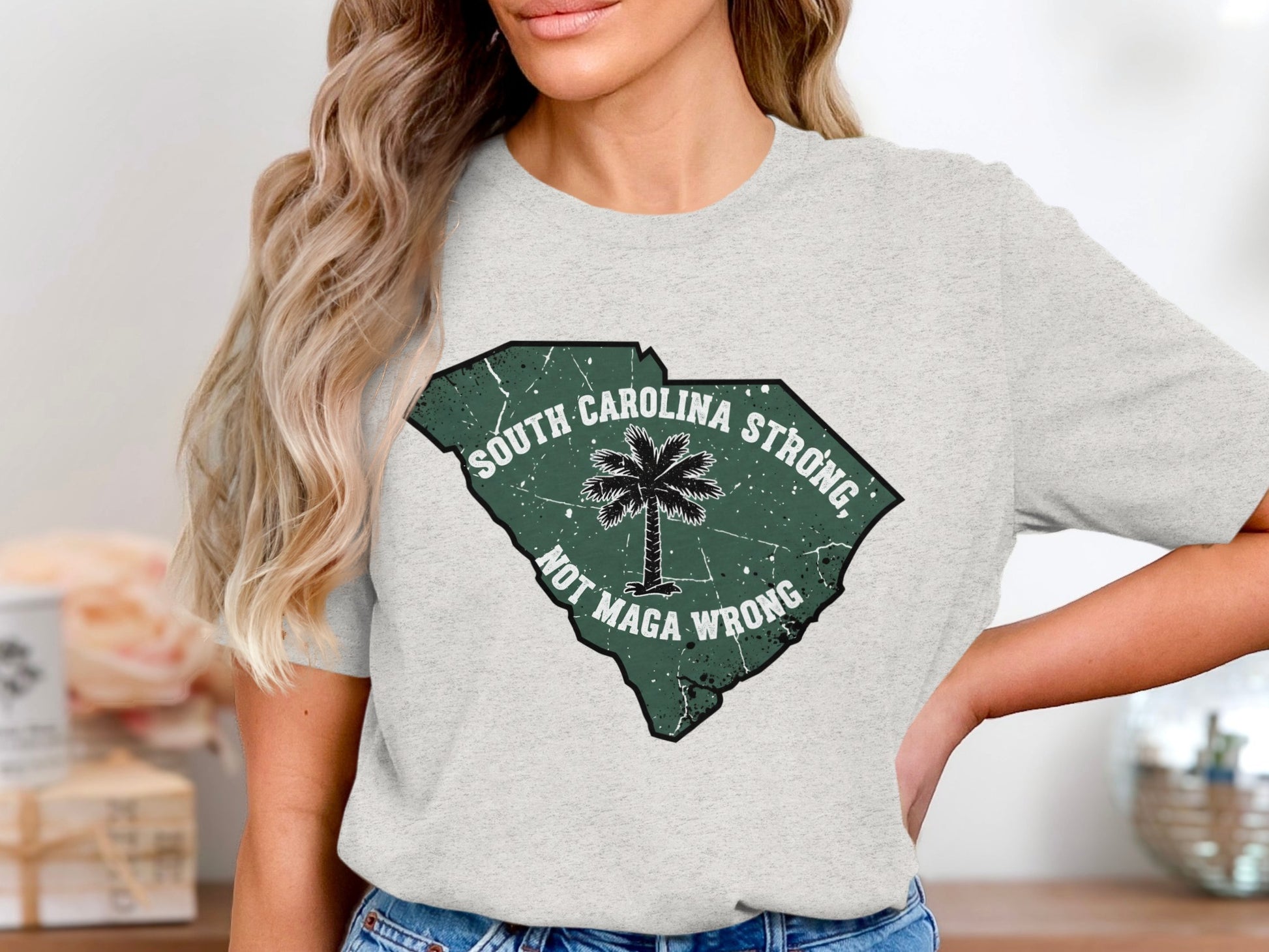 South Carolina Strong Not Maga Wrong Shirt product