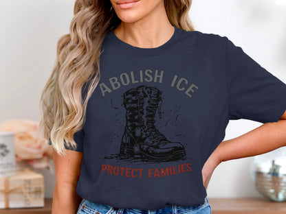 Abolish ICE Protect Families Graphic T-Shirt