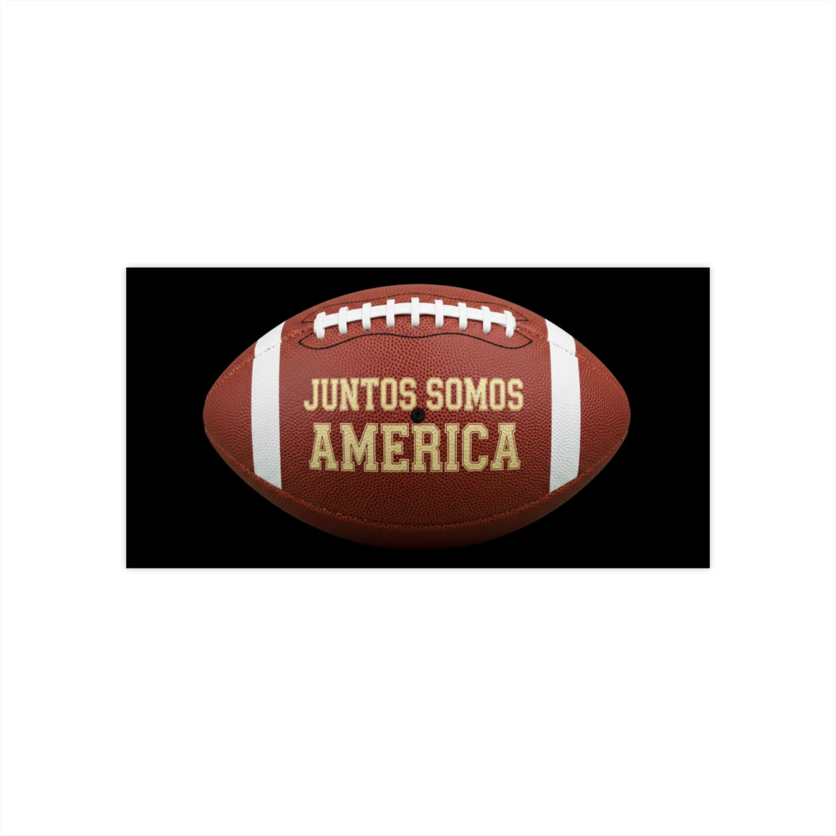 Juntos Somos America Football Motivational Art Print