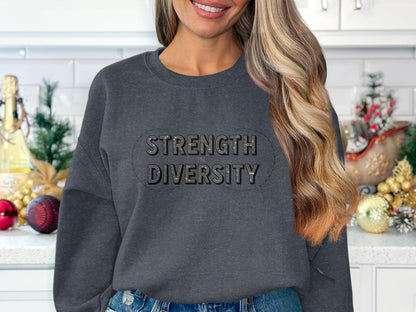 Strength in Diversity Graphic Sweatshirt product type