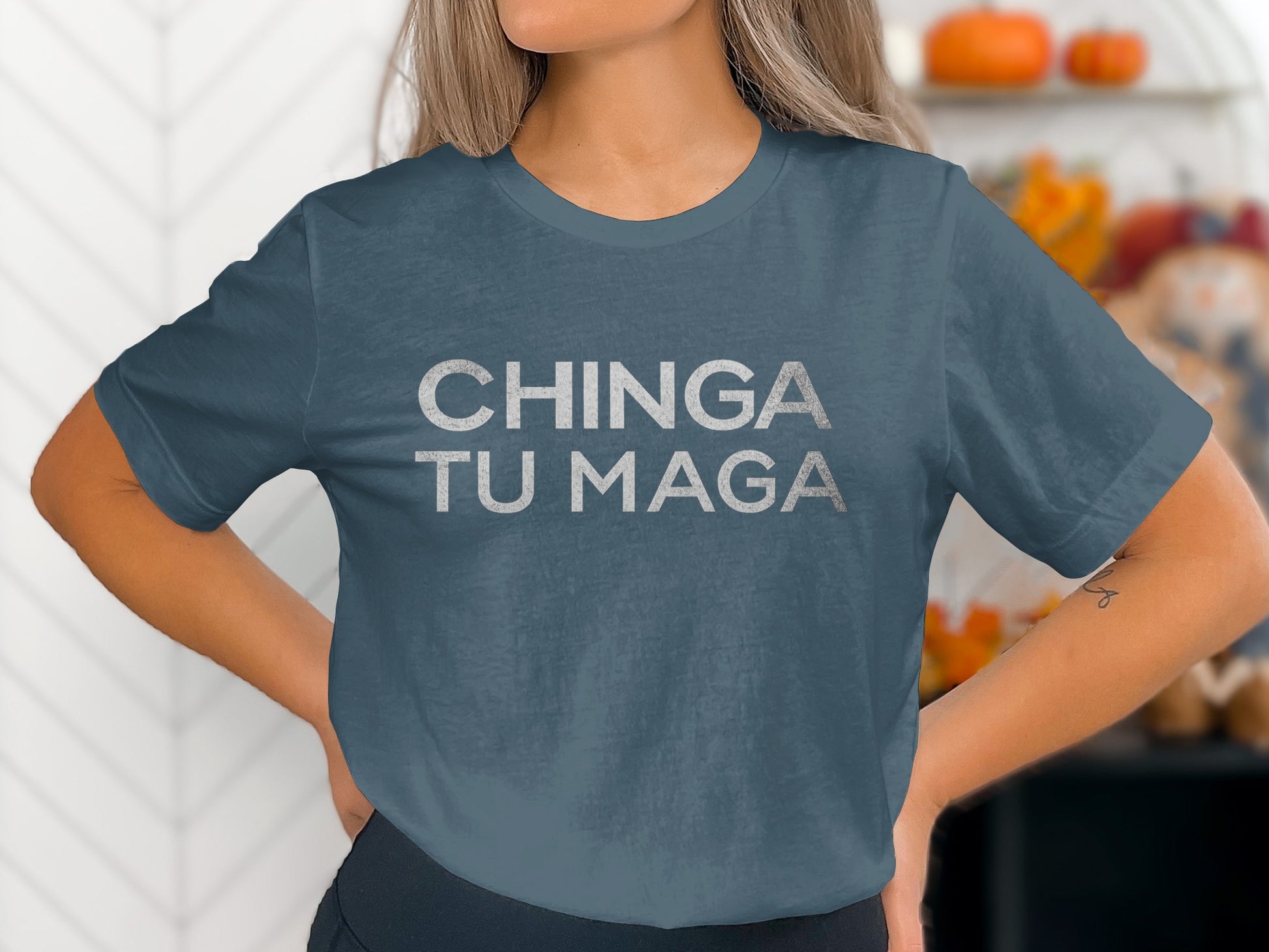 Bold Statement Chinga Tu Maga T-Shirt