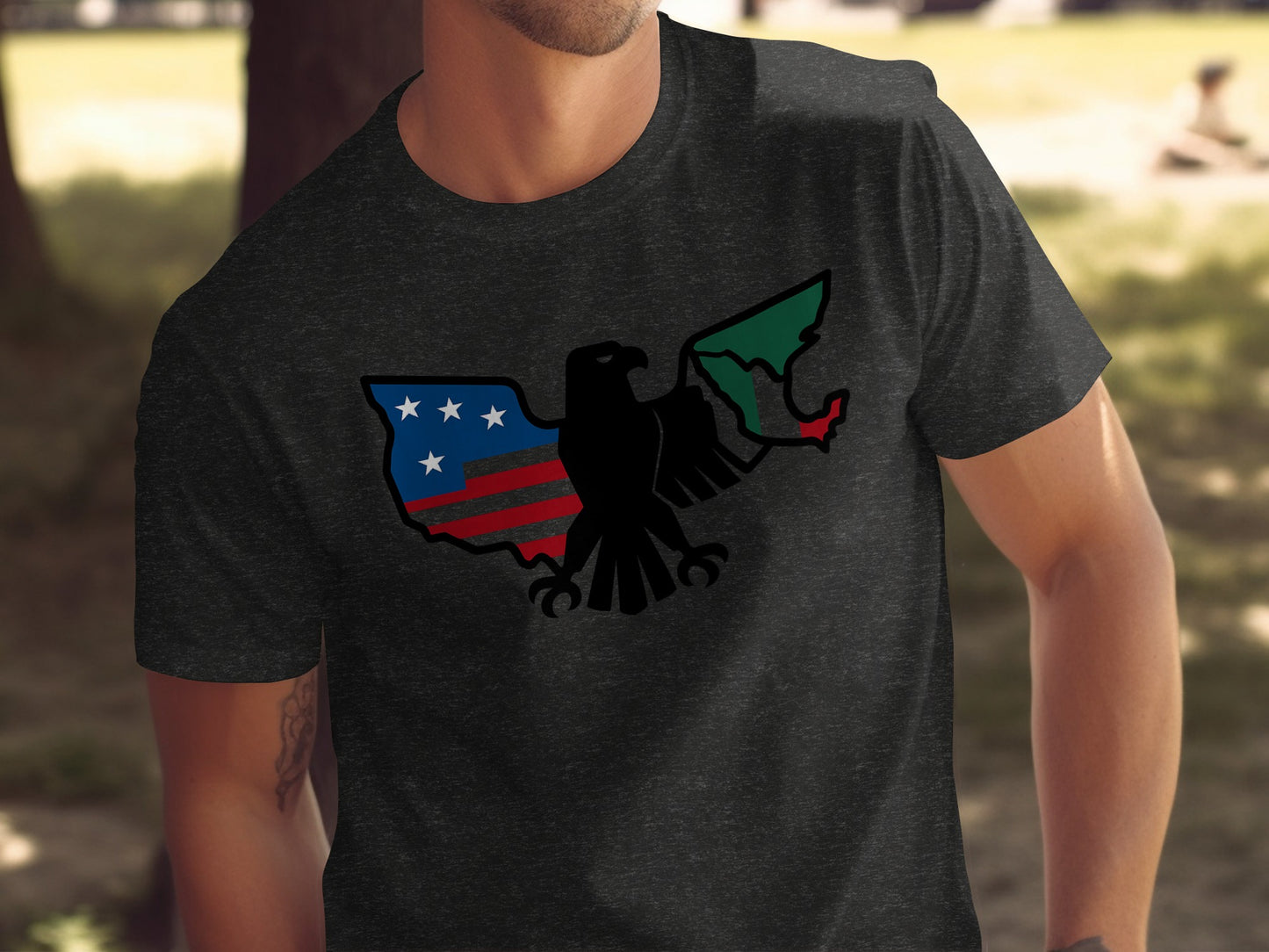 Bold American Eagle Flag Design T-shirt product