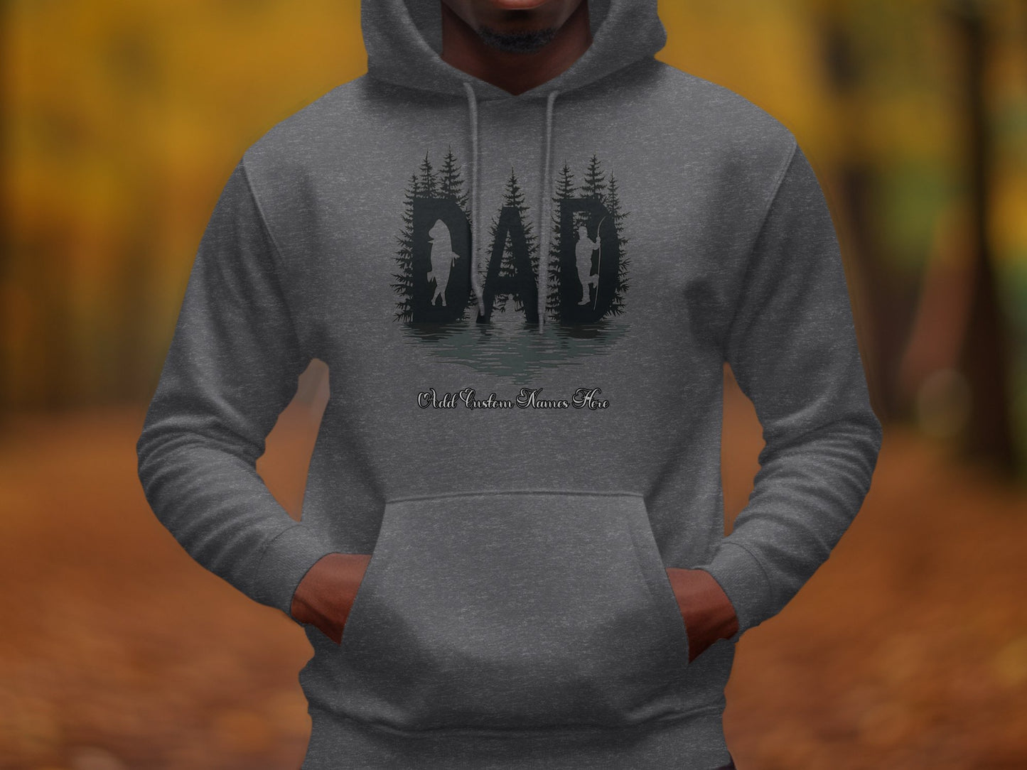 DAD Wilderness Forest Themed Comfortable Hoodie product