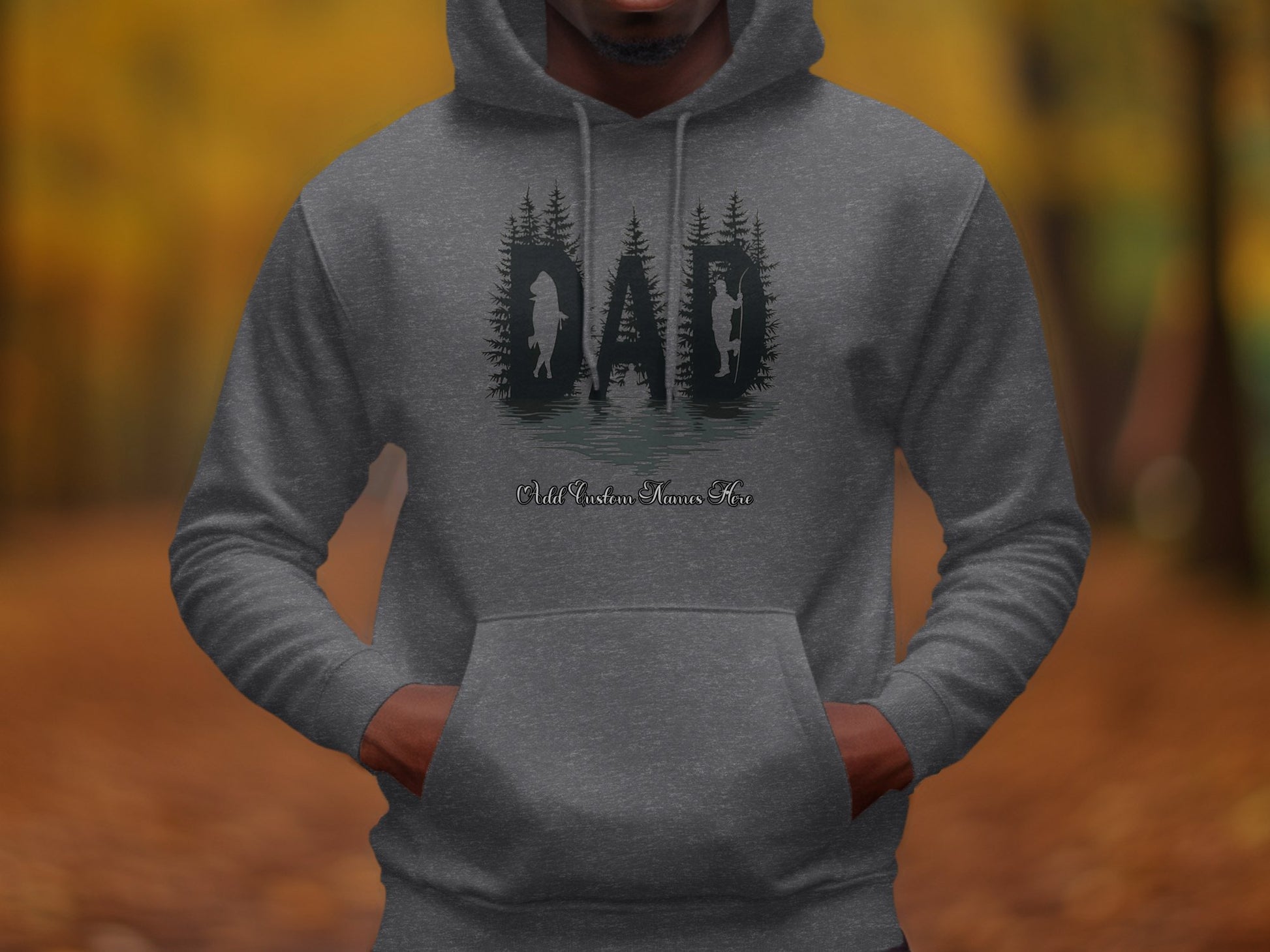 DAD Wilderness Forest Themed Comfortable Hoodie product