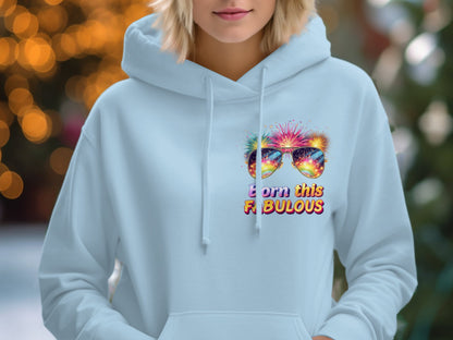 Born This Fabulous Graphic Hoodie product type
