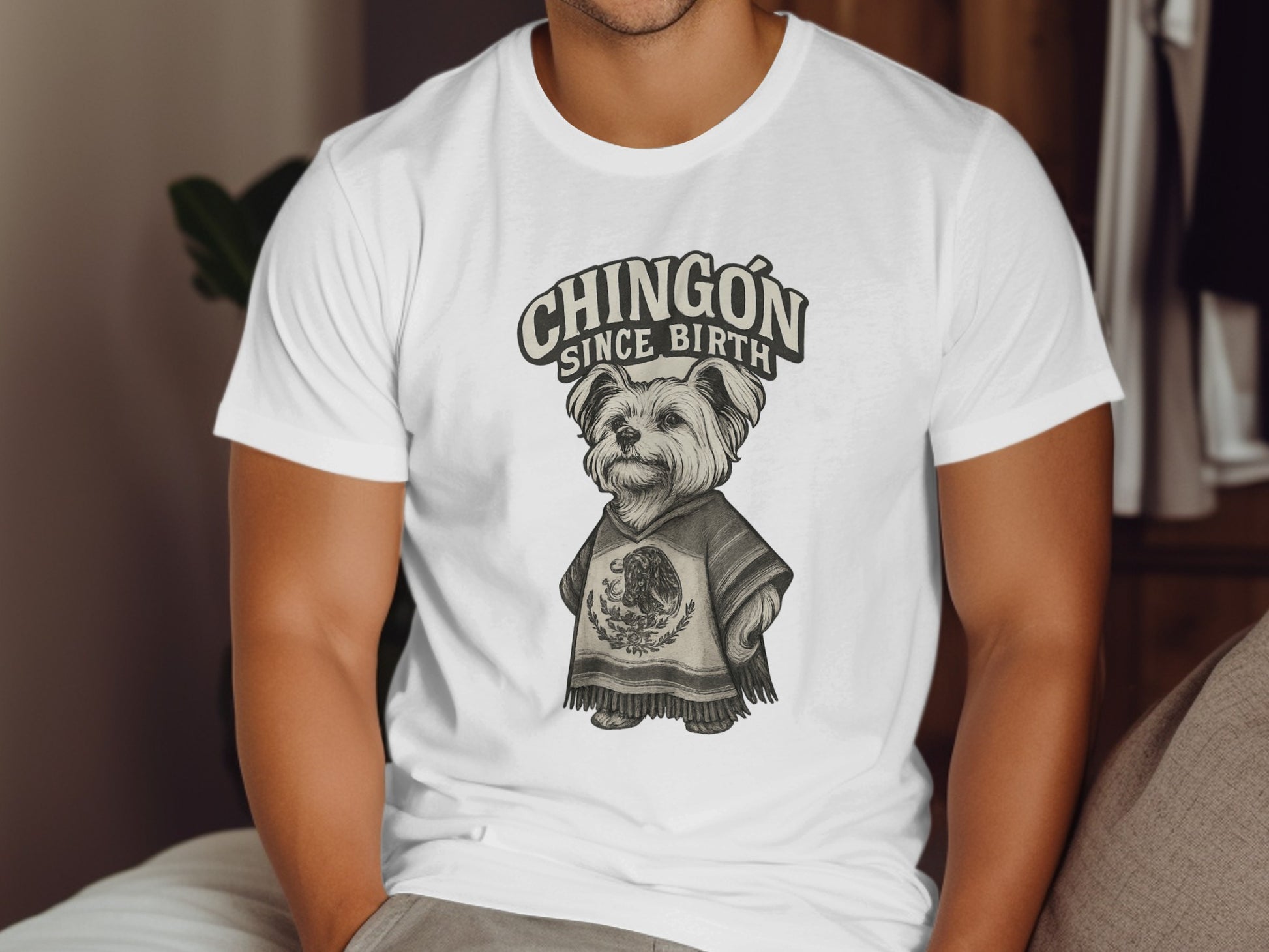 Chingón Since Birth Dog Graphic T-shirt product