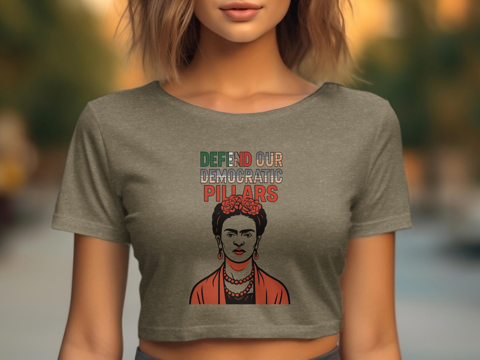 Defend Our Democratic Pillars Graphic Tee product