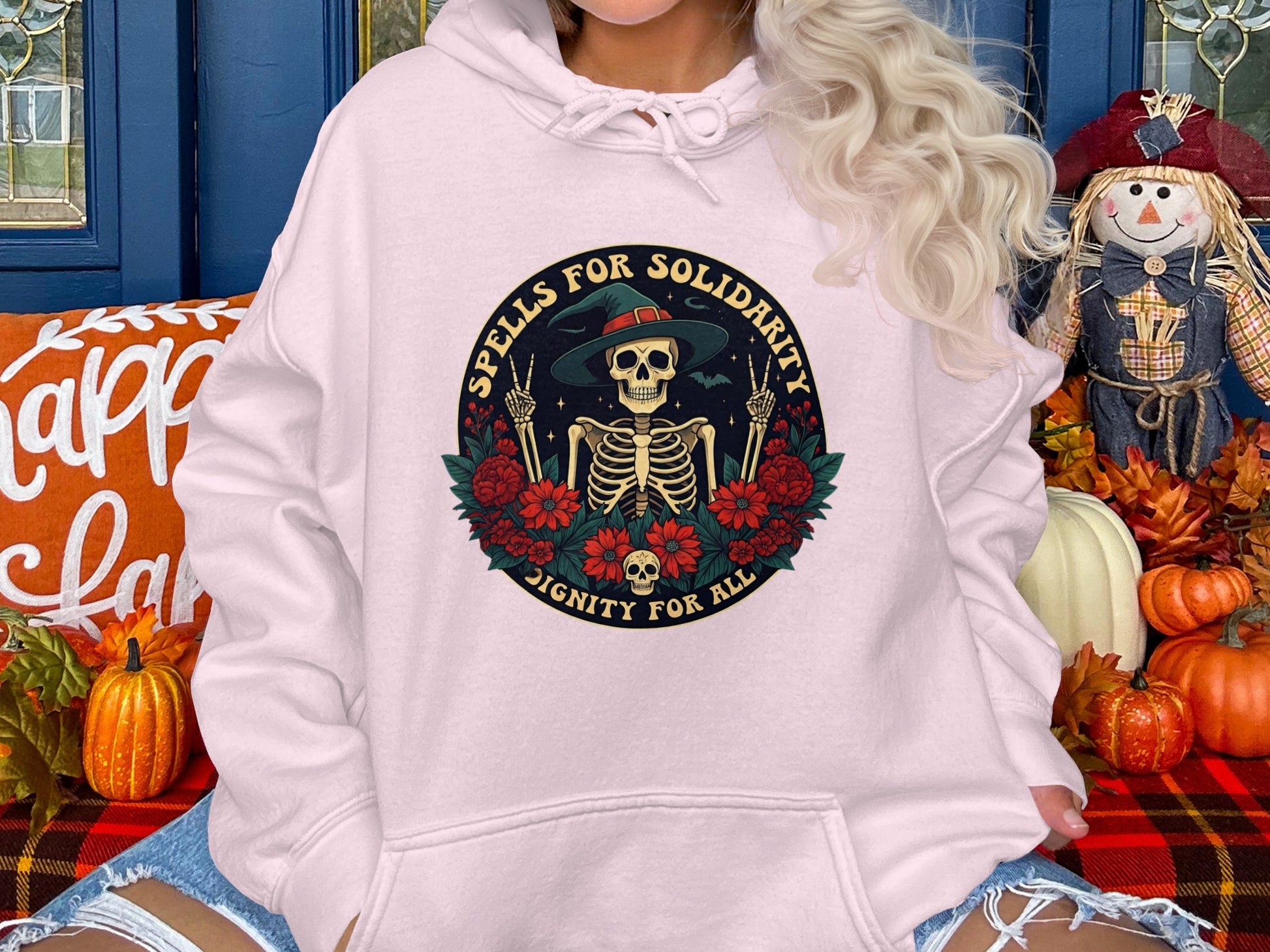 Spells for Solidarity Dignity for All Hoodie product