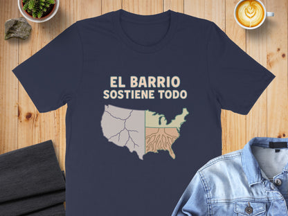 El Barrio Sostiene Todo Graphic Tee Shirt product type