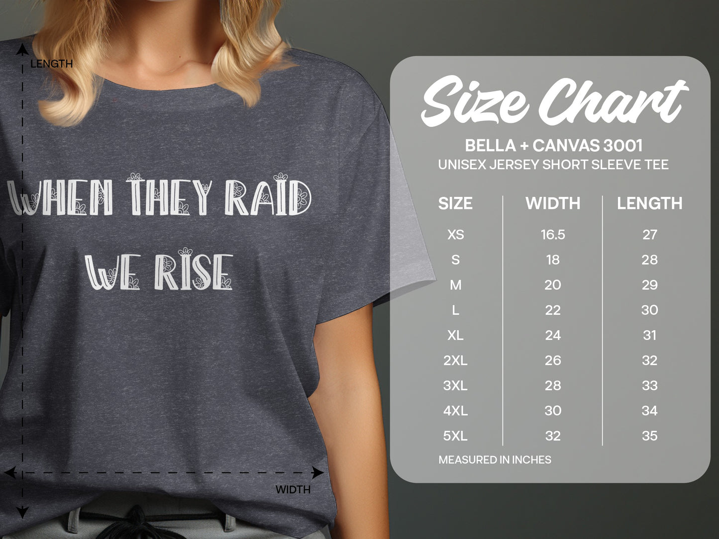 When They Raid We Rise Graphic Tee product