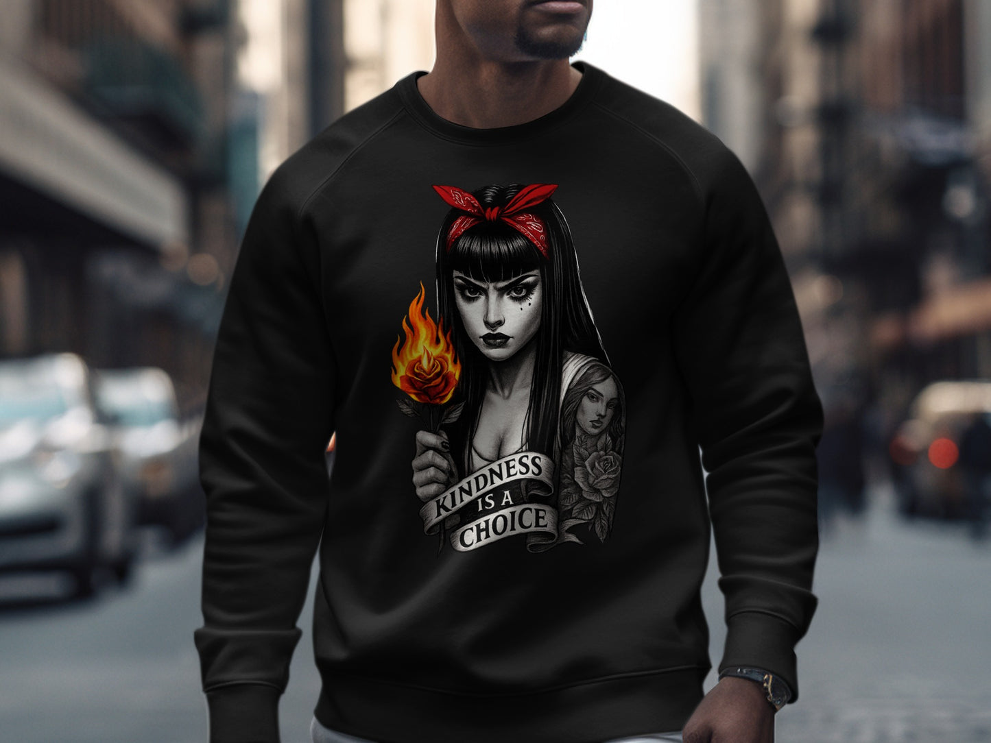 Kindness is a Choice Graphic Sweatshirt product type