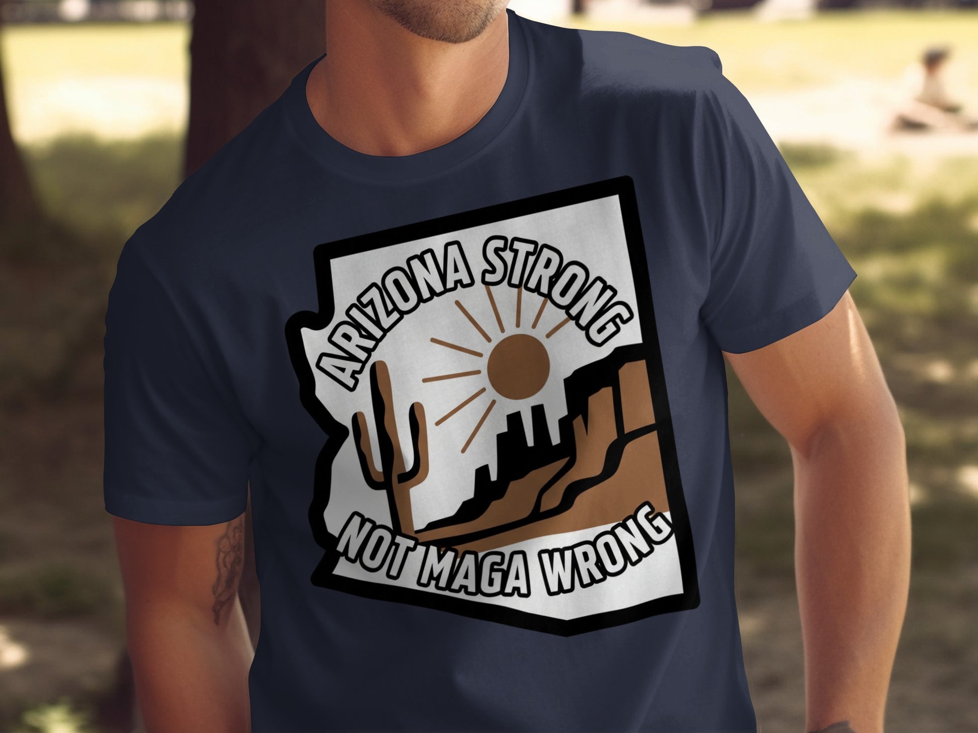 Arizona Strong Not Maga Wrong T-shirt product type