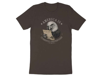 Unsupervised Observer Eagle T-Shirt