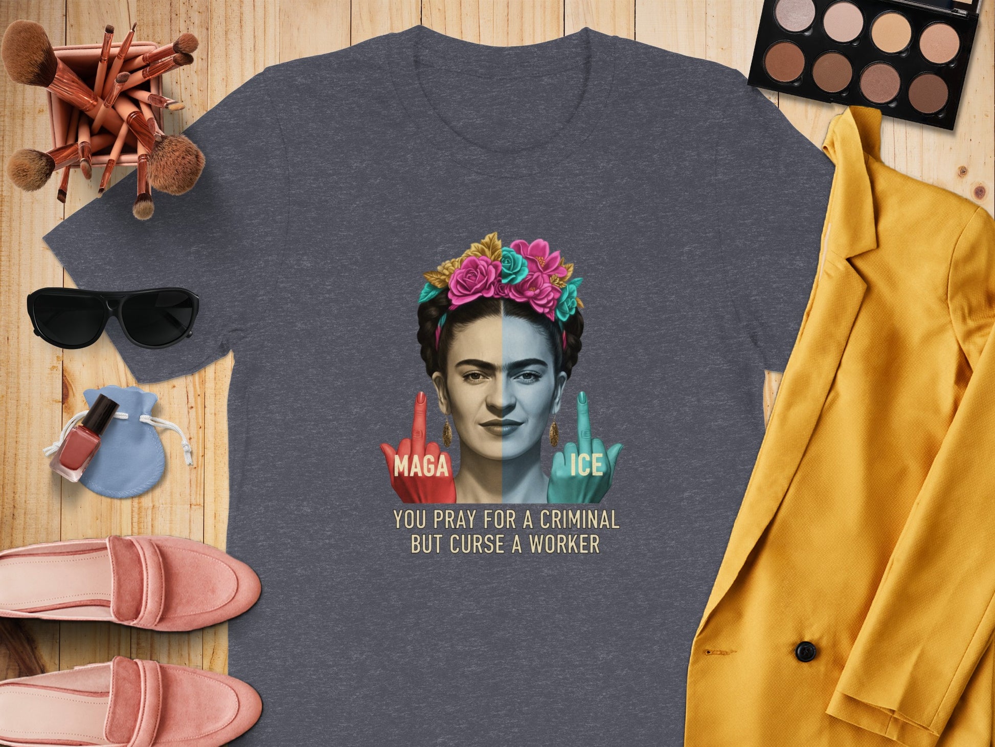 You Pray For a Criminal But Curse a Worker Shirt