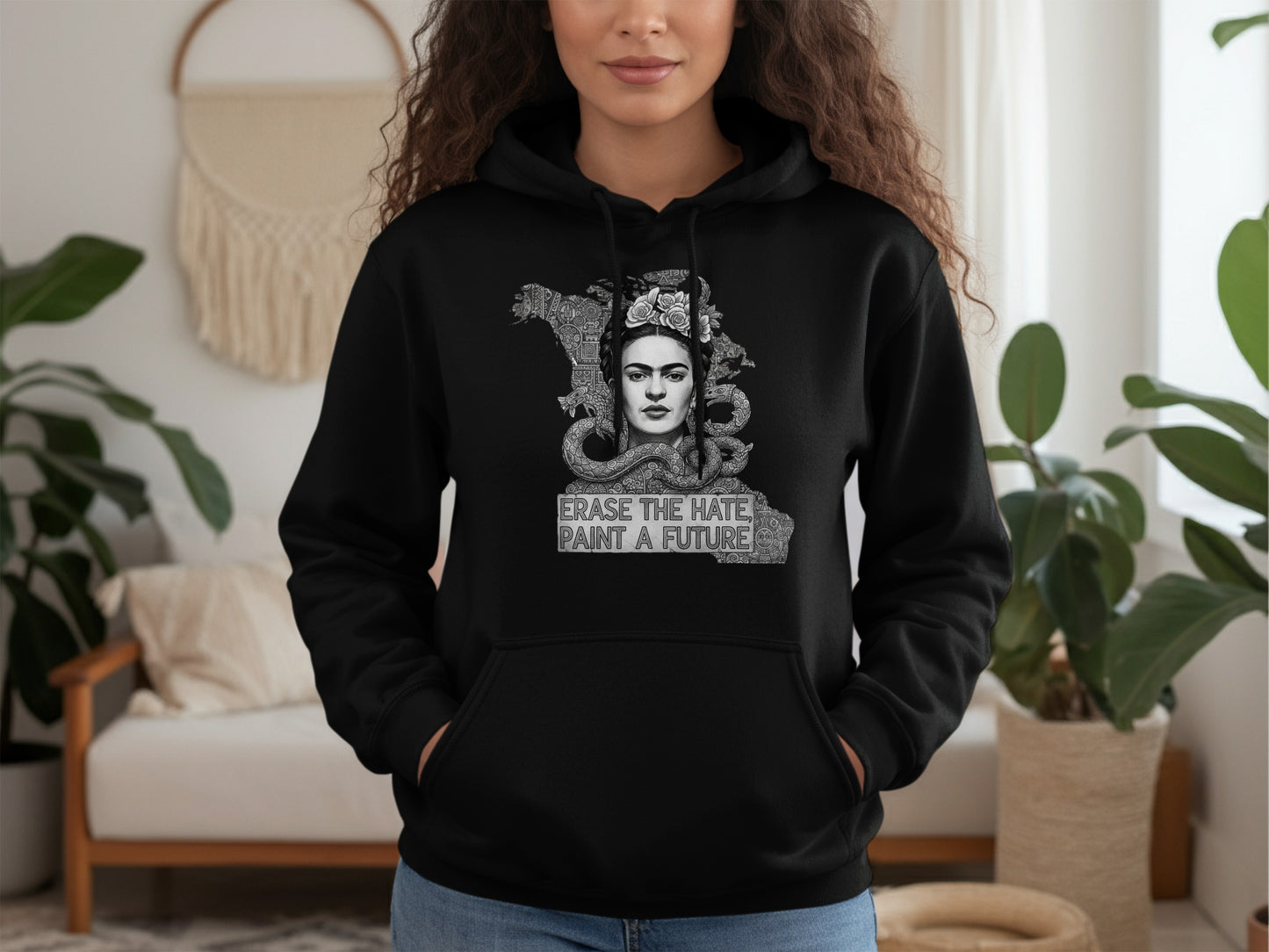 Frida Kahlo Erase the Hate Paint a Future Art